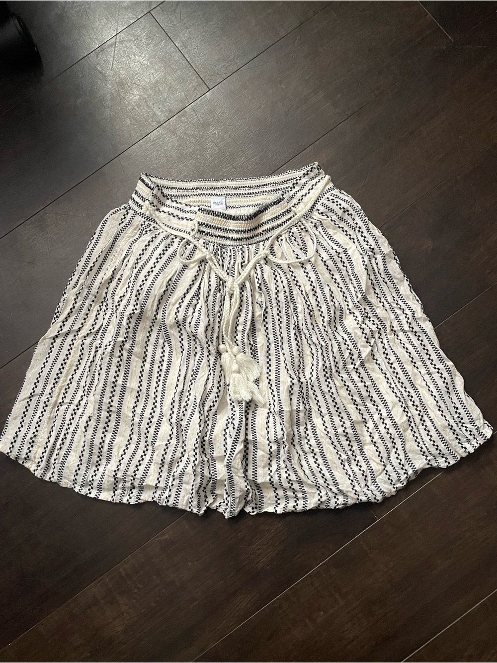 old navy striped skirt